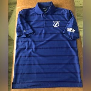 Tampa Bay Lightning polo shirt. Size S, but fits like M. Perfect condition!